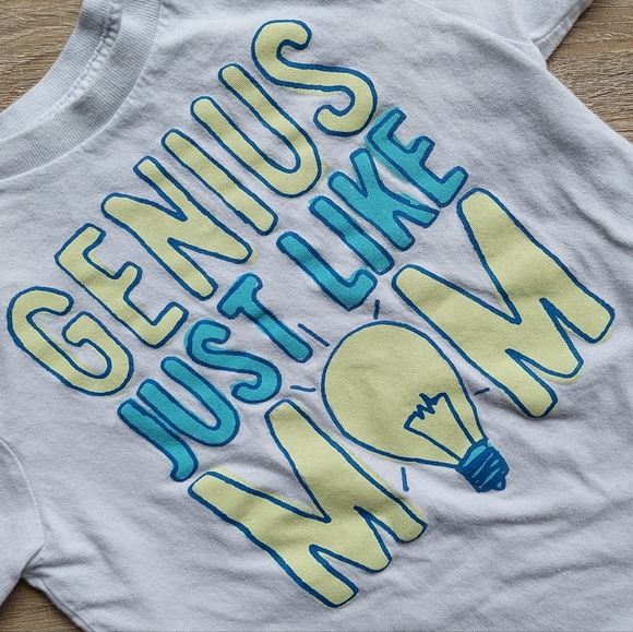 TCP tee "Genius Like Mom" - Picture 5 of 7
